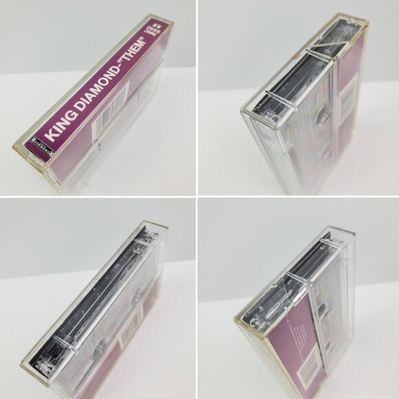 King Diamond Them Cassette Tape Heavy Metal 90s Vintage 1990 Roadrunner Tested - Picture 6 of 9